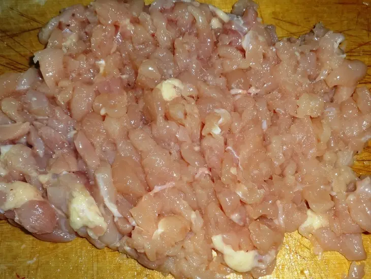 Пирог из картофельного теста с курицей и овощами: шаг 9