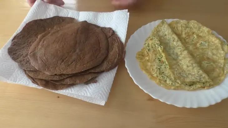 Блинный салат: шаг 5
