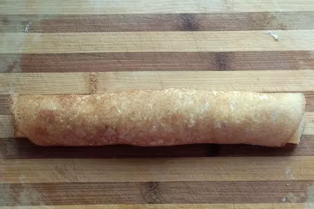 Блинчики с творогом под яично-сметанной заливкой: шаг 6