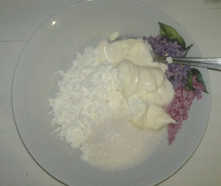 Блинный мини - торт "роза": шаг 9