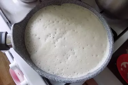 Блины из рисовой муки: шаг 6