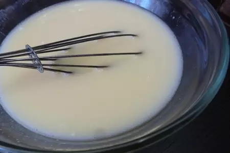 Сырные блинчики с зеленью: шаг 2