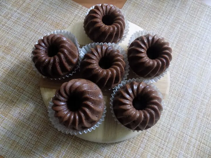 Самые шоколадные кексы: шаг 7
