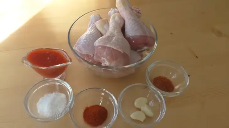 Картошка с мясом и тестом в духовке: шаг 1