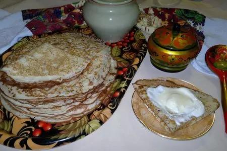 Блинчики "в дырочку": шаг 9
