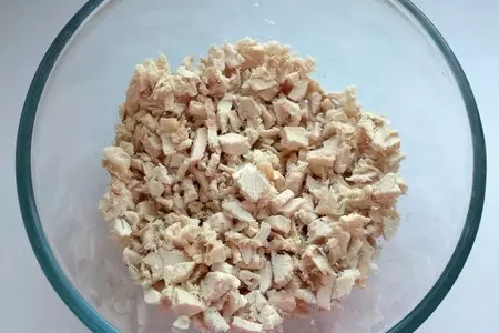 Блинчики нэм с курицей и ананасами: шаг 1