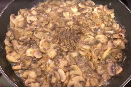 Лаваш с картошкой и грибами, постный рецепт на каждый день: шаг 3