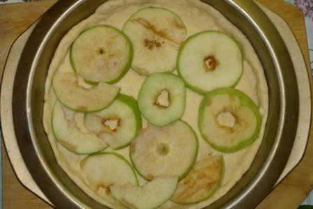 Пирог "сладкая восьмёрка" и яблочная пицца с джемом "махеевъ", 8 марта: шаг 9