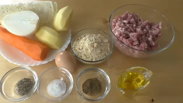 Домашние котлеты почти без мяса: шаг 1