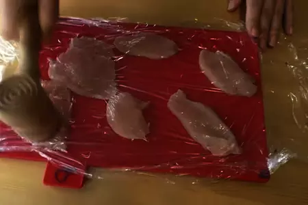 Куриные конфетки в духовке: шаг 3