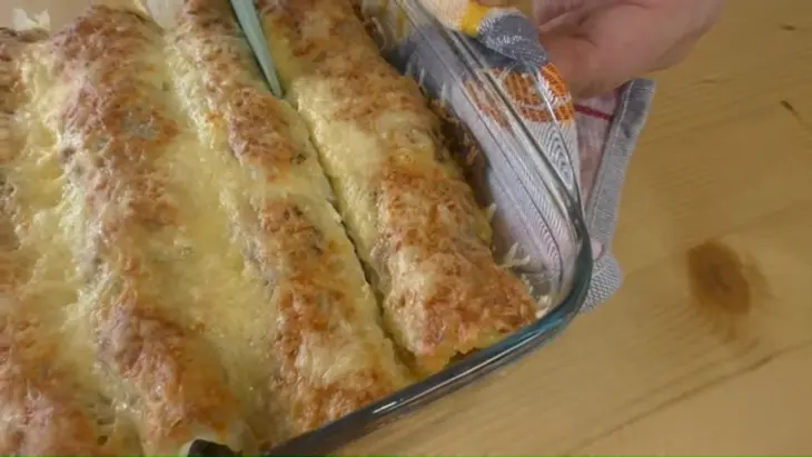Рулетики с грибами / драники по-новому: шаг 7
