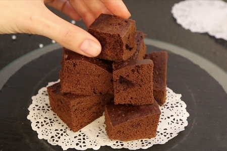 Шоколадный кекс за 10 минут - без духовки: шаг 10