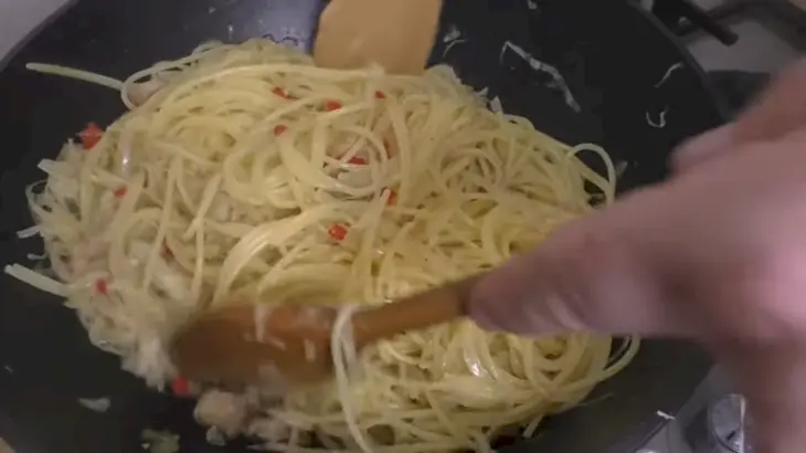 Макароны с капустой: шаг 5