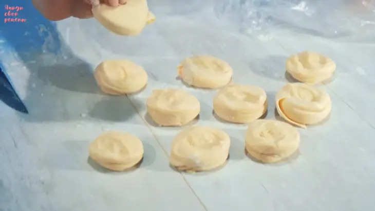 Самса с мясным фаршем, очень сочная: шаг 6