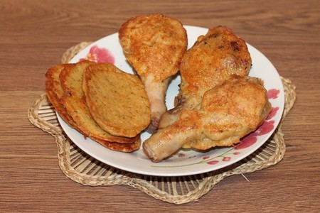 Куриная голень в картофельном кляре, «махеевъ», россия: шаг 10