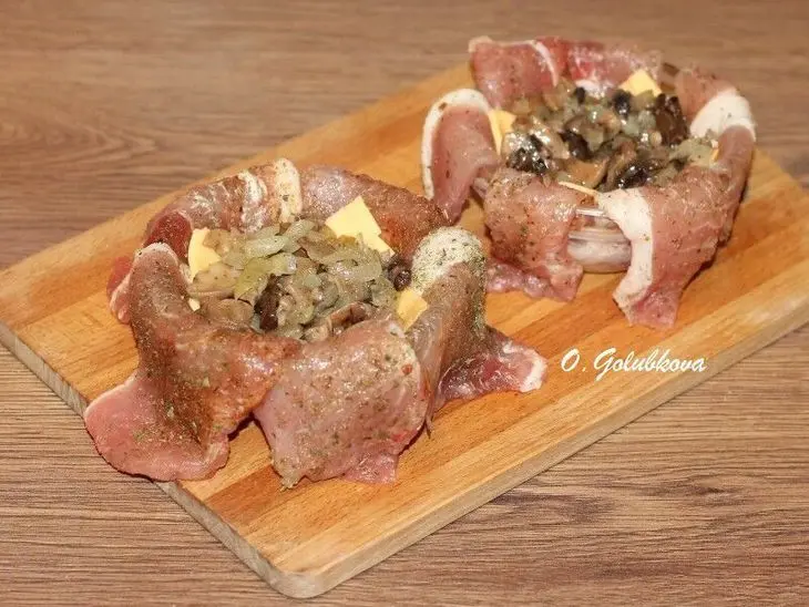Мясные колобки с начинкой, «махеевъ», россия: шаг 8