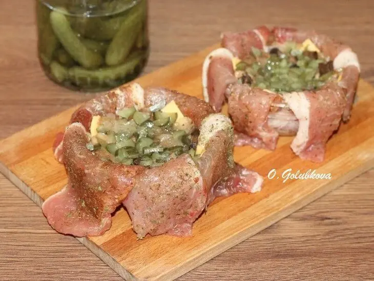 Мясные колобки с начинкой, «махеевъ», россия: шаг 9