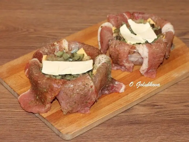 Мясные колобки с начинкой, «махеевъ», россия: шаг 10