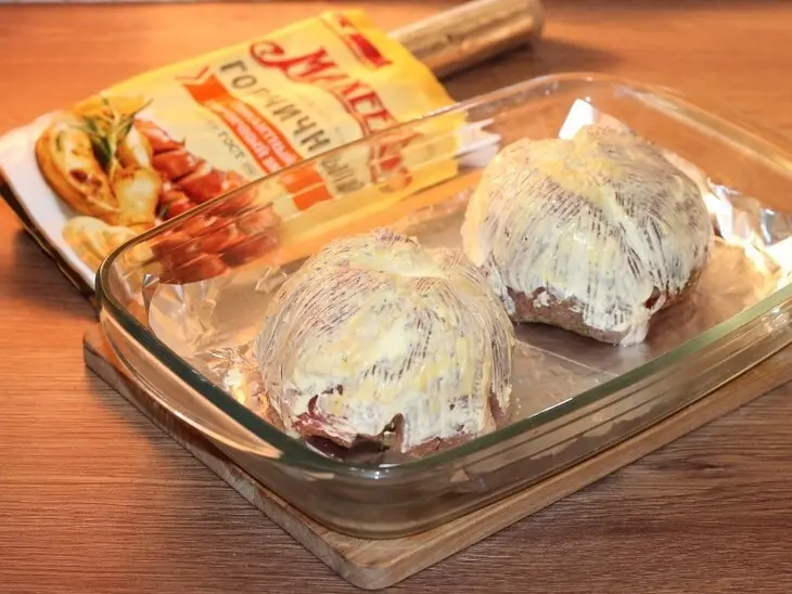 Мясные колобки с начинкой, «махеевъ», россия: шаг 13