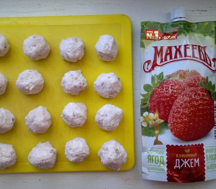 Манные кексы с творогом, "махеевъ", россия: шаг 2