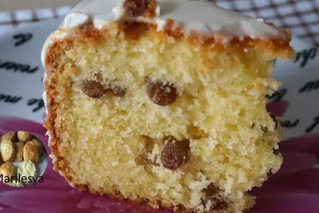 Творожный кекс-кулич без дрожжей: шаг 1