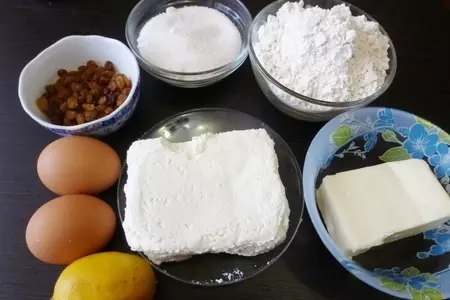 Творожный кулич без дрожжей#пасха: шаг 1