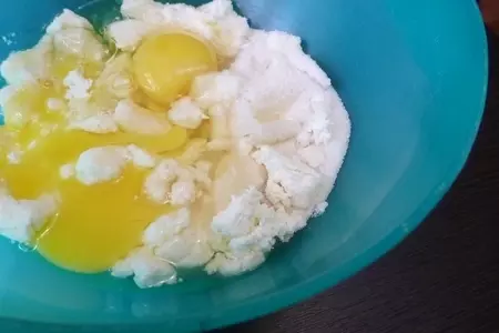 Творожный кулич без дрожжей#пасха: шаг 2