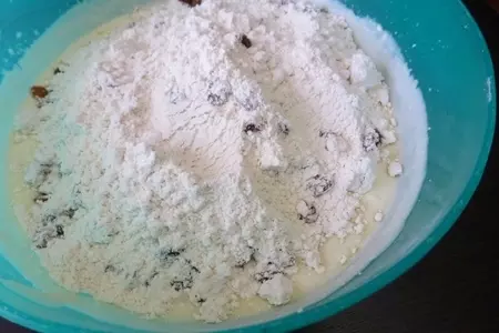 Творожный кулич без дрожжей#пасха: шаг 5