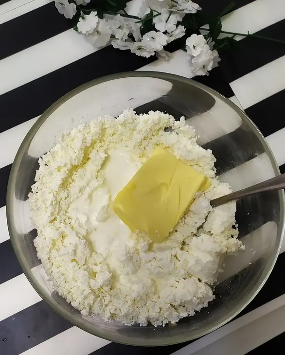 Творожно-сливочная пасха с шоколадно-вишневым вкусом #пасха: шаг 2