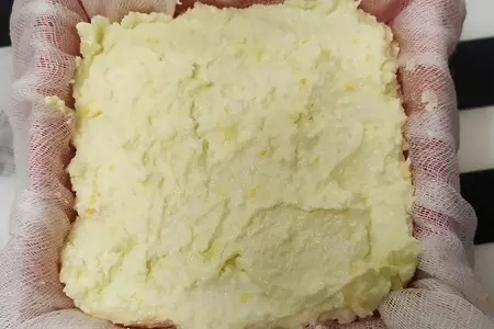 Творожно-сливочная пасха с шоколадно-вишневым вкусом #пасха: шаг 8