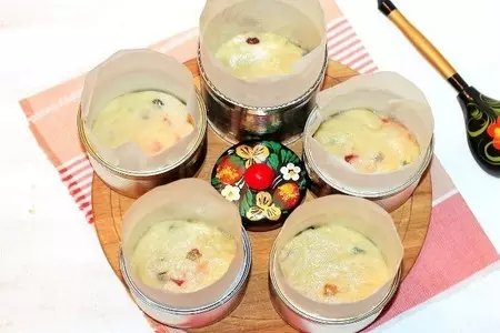 Кулич с глазурью на сгущенке #пасха: шаг 11