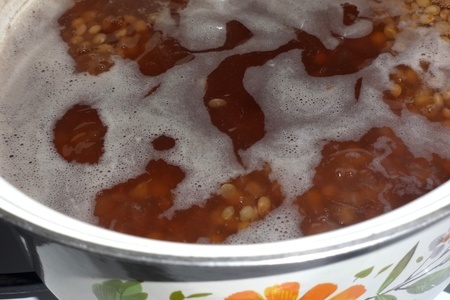 Тефтели с чечевицей в сметанно-томатной заливке, "махеевъ", россия: шаг 2