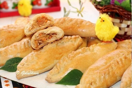 Пироги с курицей и овощами «махеевъ», россия: шаг 14
