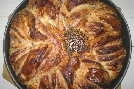 Булка "праздничная" с джемом, "махеевъ", россия: шаг 14