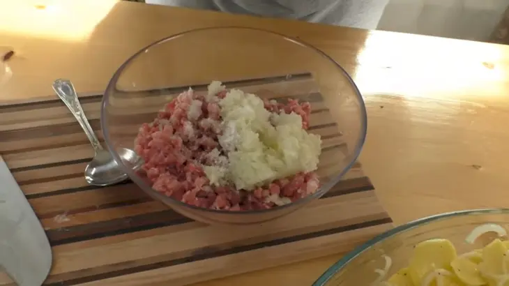 Куриные кармашки с овощами: шаг 2