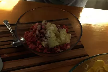 Куриные кармашки с овощами: шаг 2
