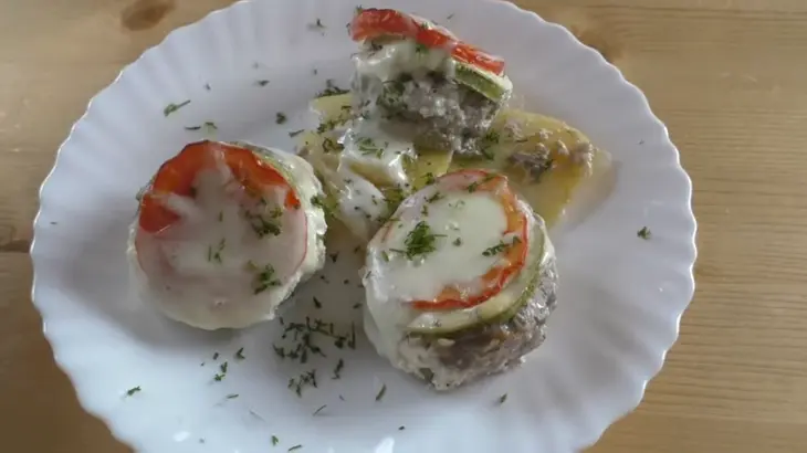 Куриные кармашки с овощами: шаг 7