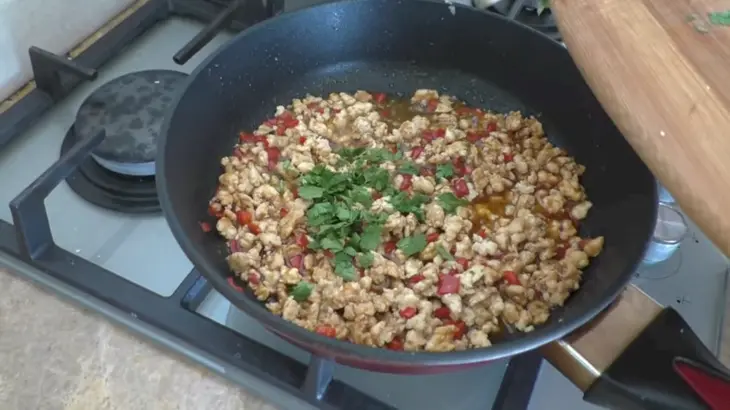 Закуска из баклажанов с фаршем: шаг 5