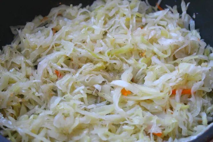Пирог с капустой "нежный": шаг 1