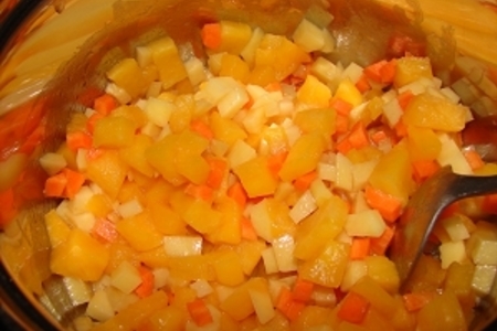 Суп из тыквы и моркови: шаг 1