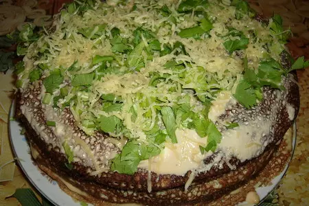 Торт закусочный "кабачковый": шаг 2