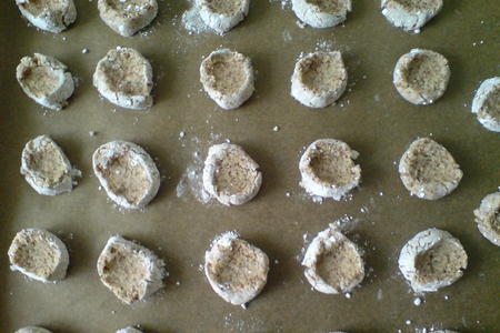 Миндальное печенье с безе"biscotti di mandorle    ": шаг 5