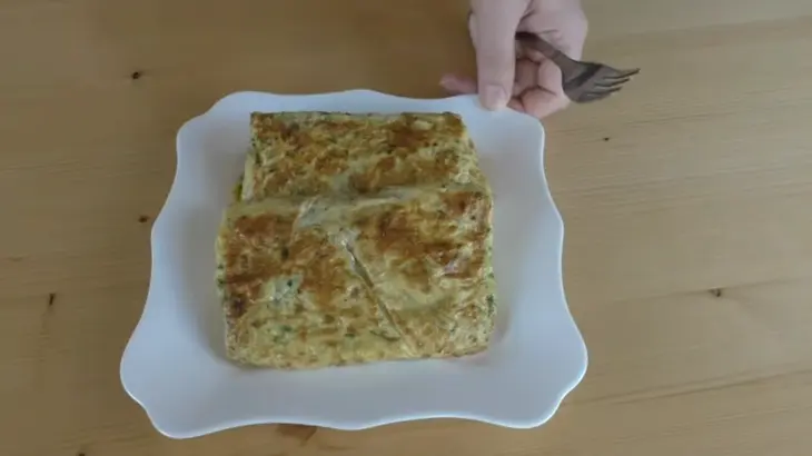Батон, шпроты, яйца вкусный завтрак за 3 минуты: шаг 5