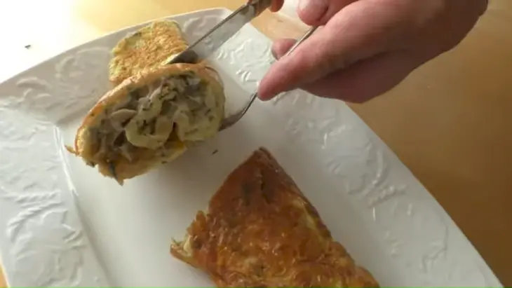 Завтрак с яйцом и грибами: шаг 6