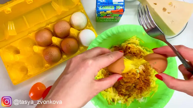 Запеканка с беконом: шаг 2