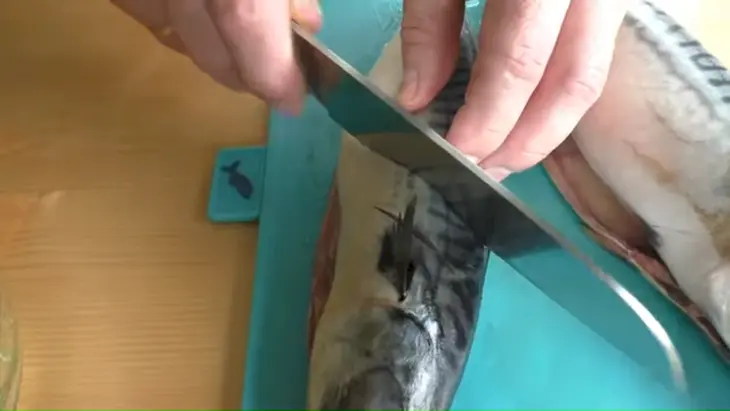 Маринованная скумбрия запеченная в духовке: шаг 4