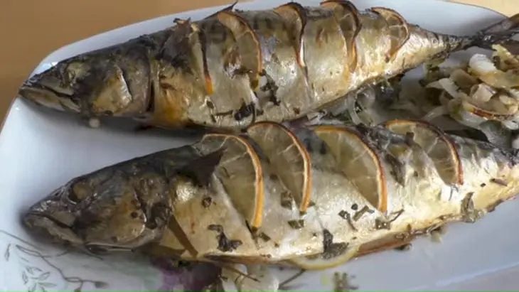 Маринованная скумбрия запеченная в духовке: шаг 7