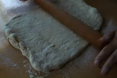 Масляный, слоеный хлеб: шаг 3
