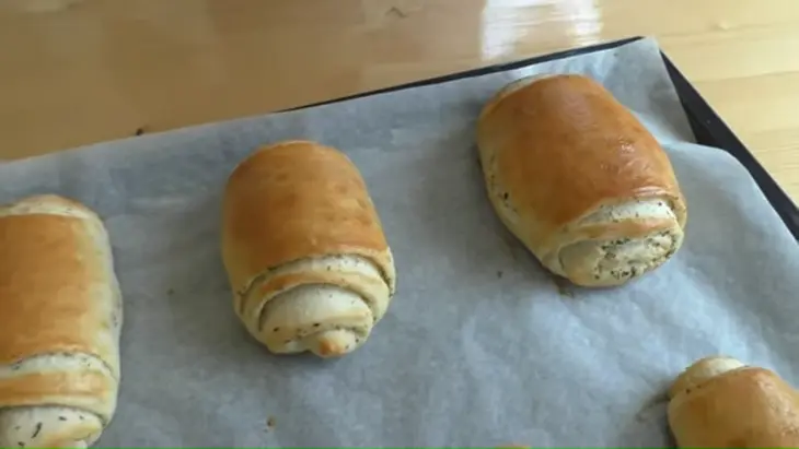 Масляный, слоеный хлеб: шаг 7