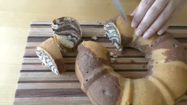 Секреты вкусной выпечки - пирог зебра: шаг 7